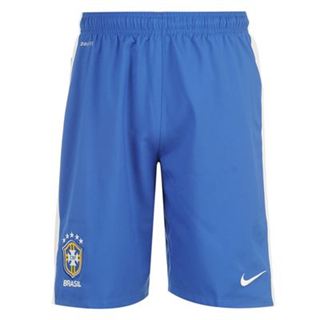 2012-13 Brazil Nike Home Football Shorts (Blue) 2012-13 Brazil Nike Home Football Shorts (Blue)