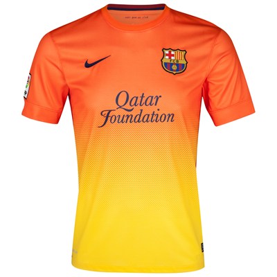 2012-13 Barcelona Nike Away Football Shirt