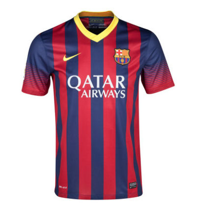 2013-14 Barcelona Home Nike Football Shirt