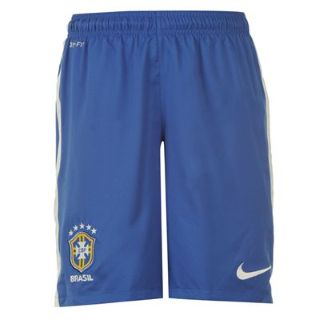 2013-14 Brazil Home Shorts (Blue) - Kids 2013-14 Brazil Home Shorts (Blue) - Kids