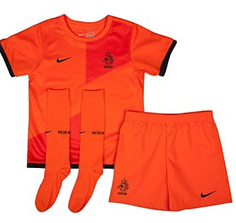 2012-13 Holland Euro 2012 Home Little Boys Mini Kit 2012-13 Holland Euro 2012 Home Little Boys Mini Kit