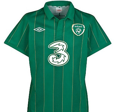 2011-12 Ireland Home Umbro Football Shirt (Kids)