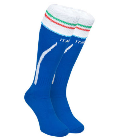 2013-14 Italy Home Puma Football Socks (Blue) 2013-14 Italy Home Puma Football Socks (Blue)