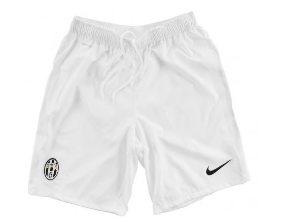 2012-13 Juventus Home Nike Football Shorts (White)