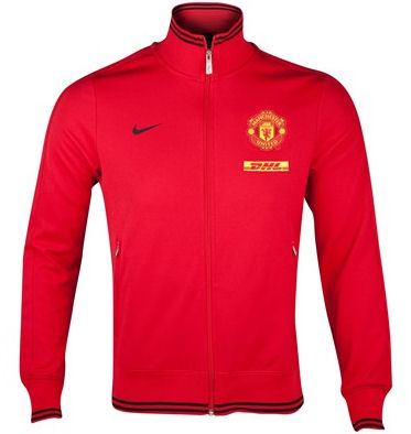 2012-13 Man Utd Nike Authentic N98 Jacket (Red) 2012-13 Man Utd Nike Authentic N98 Jacket (Red)