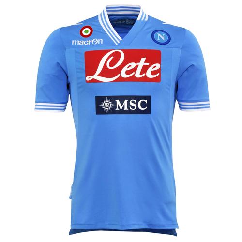 2012-13 Napoli Authentic Home Match Shirt