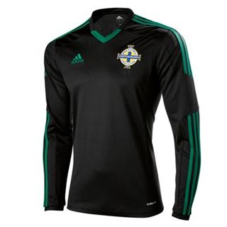2012-13 Northern Ireland Away Long Sleeved Shirt