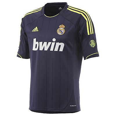 2012-13 Real Madrid Adidas Away Football Shirt