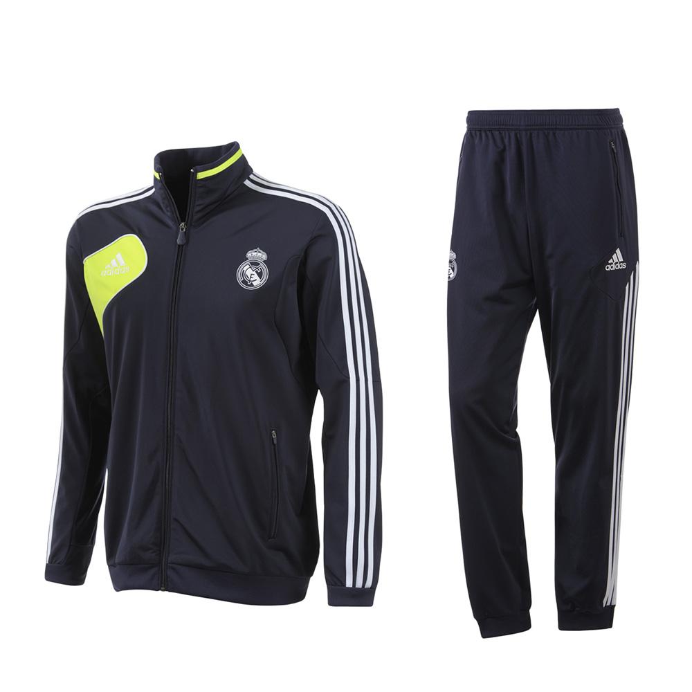 2012-13 Real Madrid Adidas PES Tracksuit (Navy)