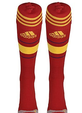 2012-13 Spain Adidas Home Football Socks 2012-13 Spain Adidas Home Football Socks