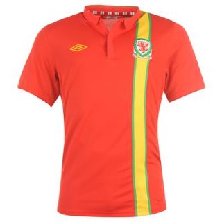 2012-13 Wales Home Umbro Football Shirt