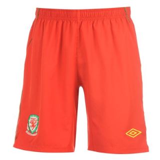 2012-13 Wales Home Umbro Football Shorts