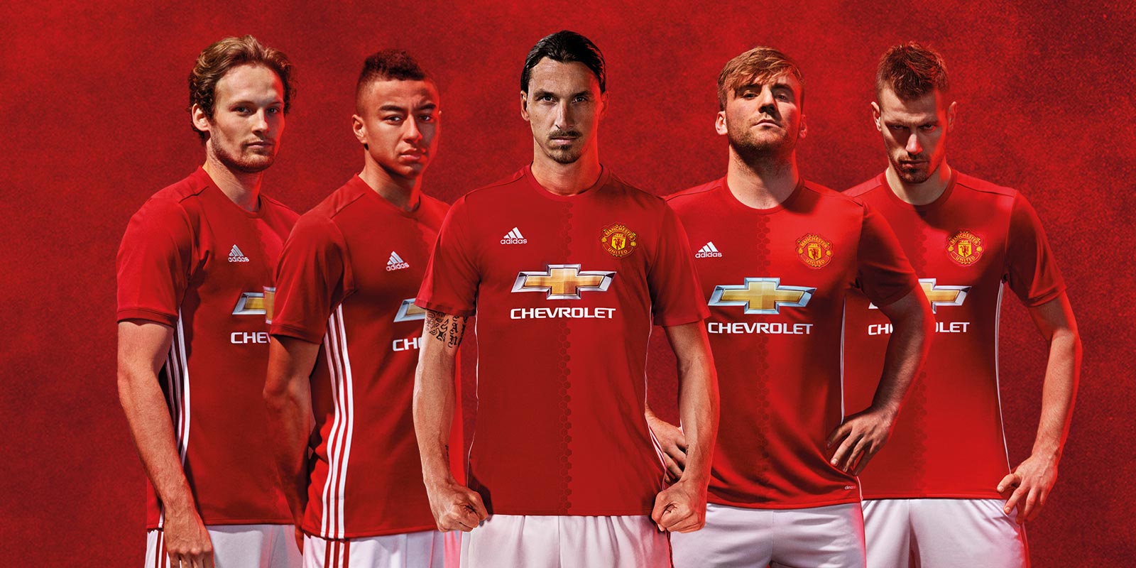 Manchester United 2016/17 Home Kits Launched! – UKSoccershop