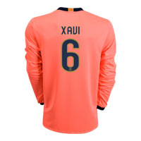 09-10 Barcelona L/S away (Xavi 6)