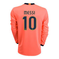 09 10 Barcelona LS away Messi 10