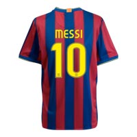 09 10 Barcelona home Messi 10