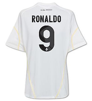 Cristiano Ronaldo Jersey on 2009 10 Real Madrid Adidas Cristiano Ronaldo Home Jersey