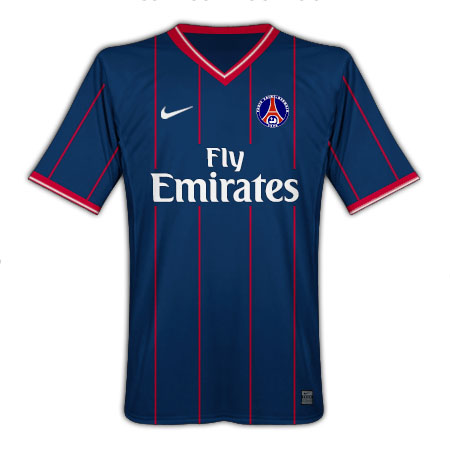 09-10 PSG home shirt (Kids)
