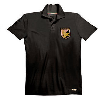 09-10 Palermo Eagle Polo Shirt (black)