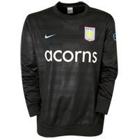 09-10 Aston Villa Lightweight Top (black)