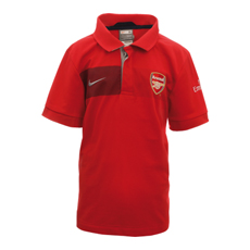 09-10 Arsenal Travel Polo (red)