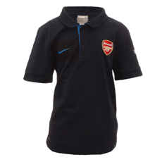 09-10 Arsenal Travel Polo (navy) - Kids