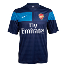 09-10 Arsenal Pre-Match Training shirt (navy) - Kids