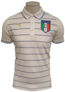 09-10 Italy Confederations Cup Polo Shirt (white)