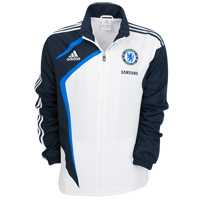 09-10 Chelsea Presentation Jacket (white) - Kids