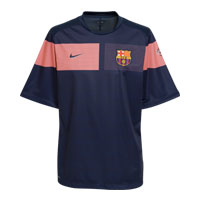 09-10 Barcelona Pre-Match Training shirt (navy)