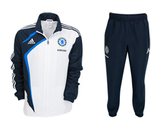 09-10 Chelsea Presentation Tracksuit (White)