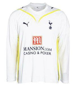 0910 Tottenham LS home shirt