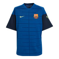 09-10 Barcelona Training shirt (blue)