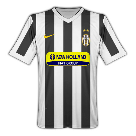 Italian teams Nike 09-10 Juventus home - Kids