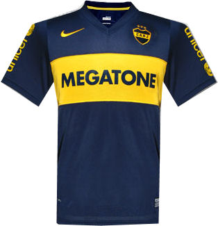 09-10 Boca Juniors home (Unicef)