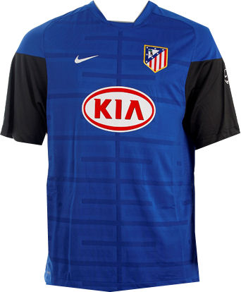 09-10 Athletico Madrid Training shirt (blue)