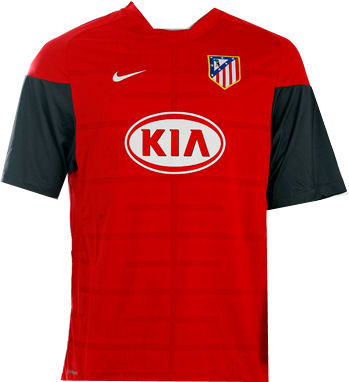 09-10 Athletico Madrid Training shirt (red)