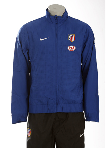 09-10 Athletico Madrid Woven Warmup Suit (Blue)