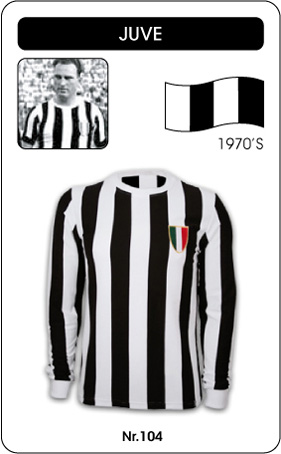 Juve 1970's longsl. 100% cotton