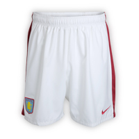 09-10 Aston Villa home shorts - Kids