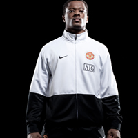 0910 Man Utd Lineup Jacket (White)