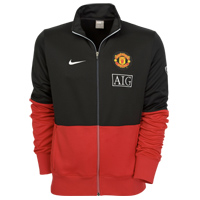 0910 Man Utd Lineup Jacket (Black)