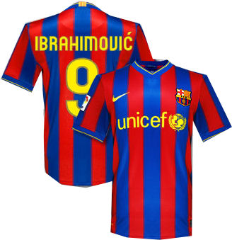 zlatan barcelona jersey