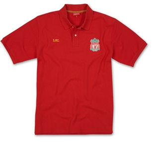 09-10 Liverpool Polo Shirt (Red)