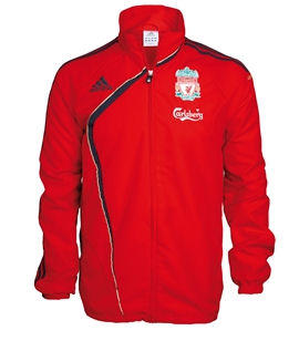 09-10 Liverpool Red Presentation Jacket - Kids