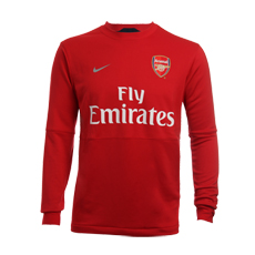 09-10 Arsenal Lightweight Top (Red)