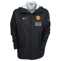 0910 Man Utd Basic Rainjacket (Black)