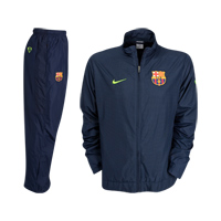 09-10 Barcelona Woven Warmup Suit (Navy)