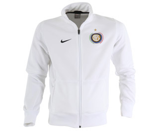 09-10 Inter Milan Lineup Jacket (White)