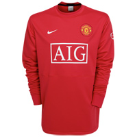 09-10 Man Utd Lightweight Top (Red)